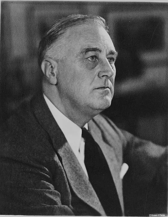 Library of Congress, Prints and Photographs Division, Farm Security Administration/Office of War Information, Franklin D. Roosevelt 1941