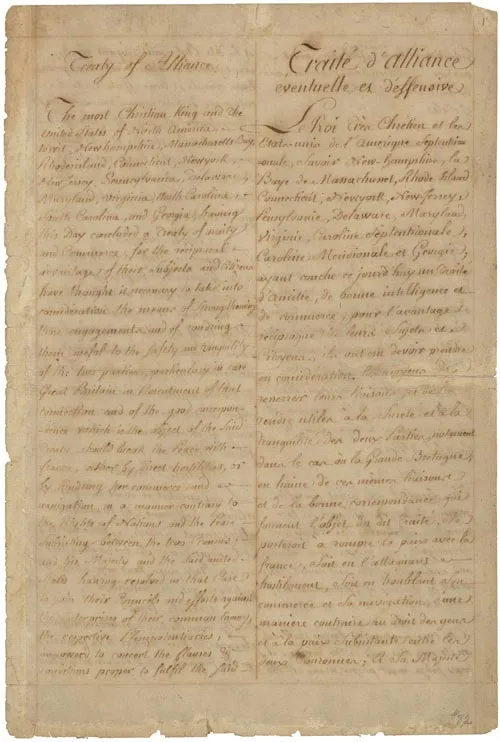 Treaty of Alliance with France (1778)